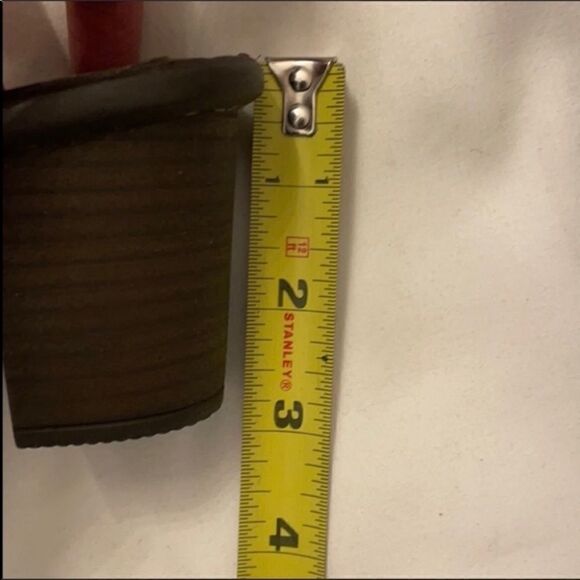 TSONGA DARK BEIGE CRISS CROSS FRONT LEATHE… - Picture 8 of 8